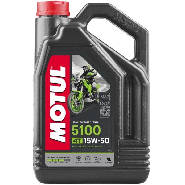 Ulei Motor Motul 4T 5100 15W-50 Technosynthese MA2 4L 104083